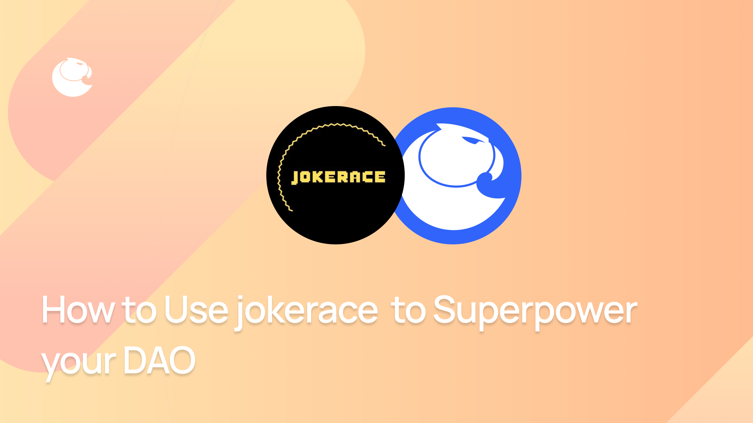 How to Use a jokerace to Superpower your DAO on the Aragon App