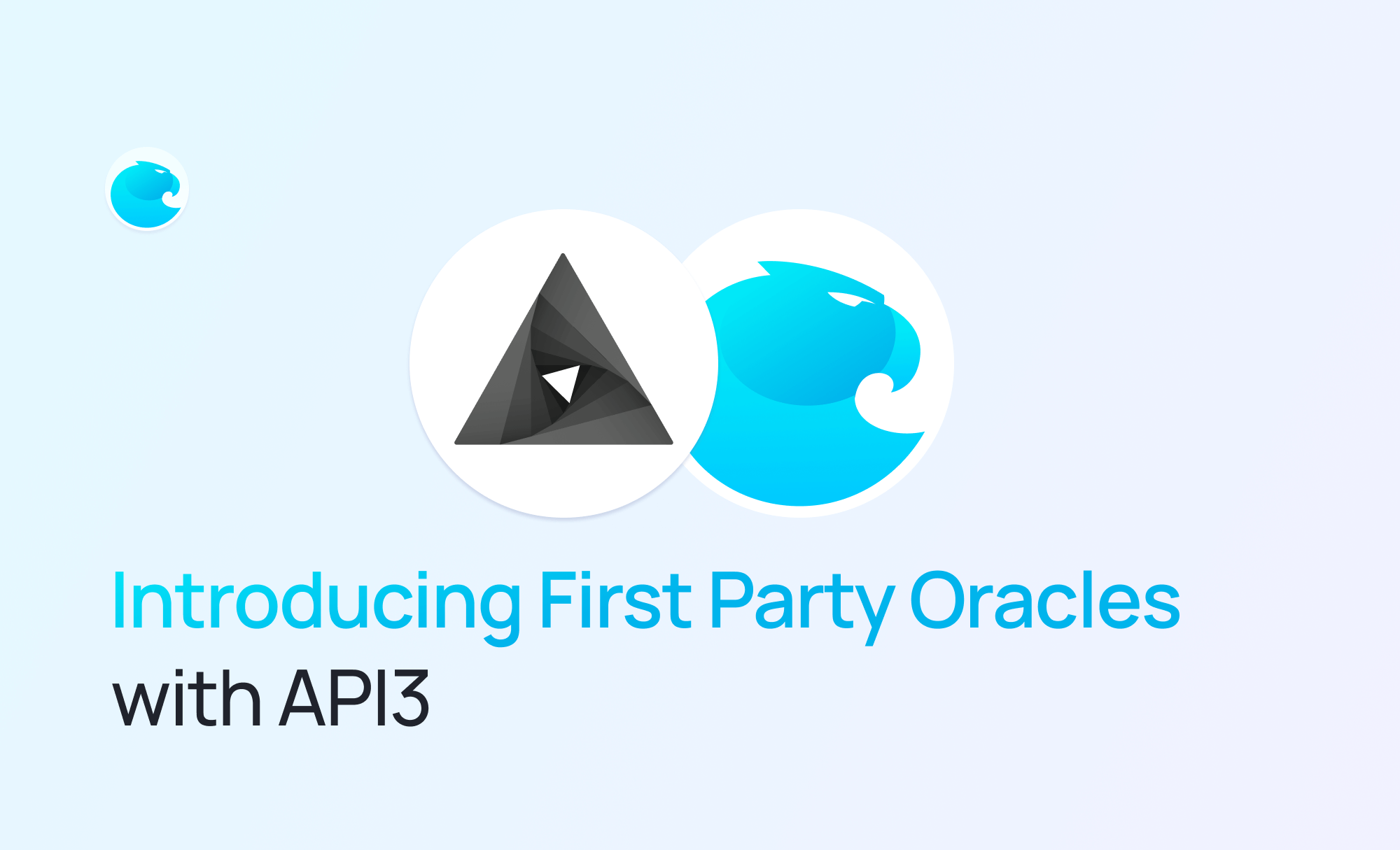 Introducing First Party Oracles with API3