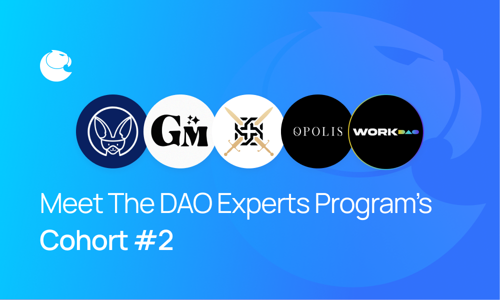 Meet The DAO Experts Program’s Cohort #2