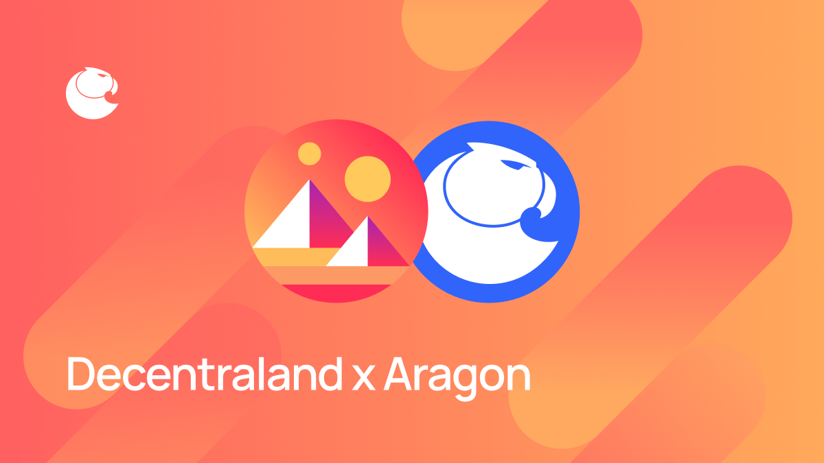 Virtual World Decentraland Secures Treasury with Battle-Tested Aragon Client