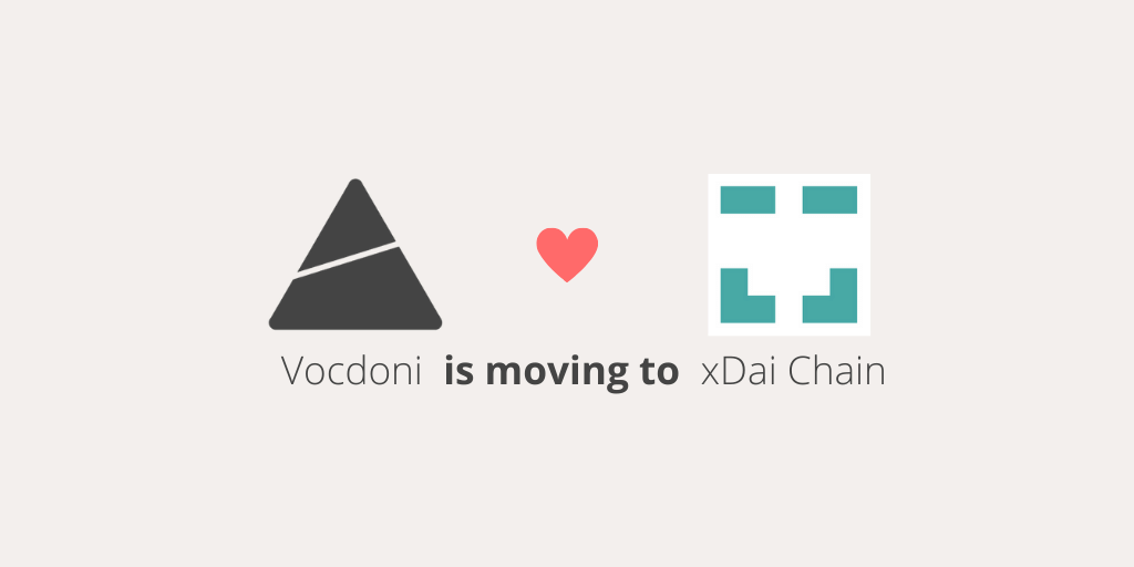 Vocdoni switched to xDai chain