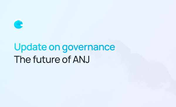 Update on governance proposals for the future of ANJ