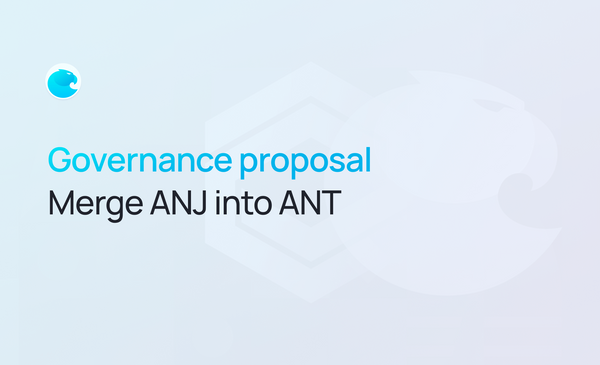 Governance proposal: Merge ANJ into ANT