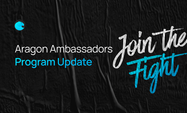Announcing the Aragon Ambassadors Program