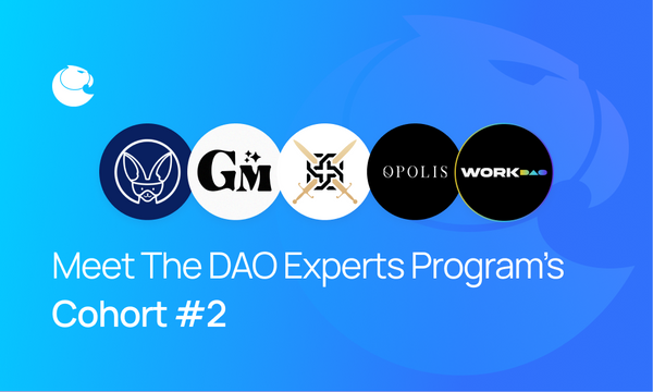 Meet The DAO Experts Program’s Cohort #2