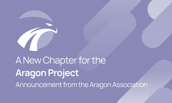 A New Chapter for the Aragon Project