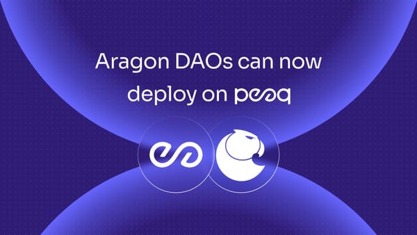 Aragon DAOs can Now Deploy on peaq: The Future of Decentralized Infrastructure